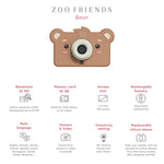 The Zoofamily Zoo Friends - Bear | Kindercamera