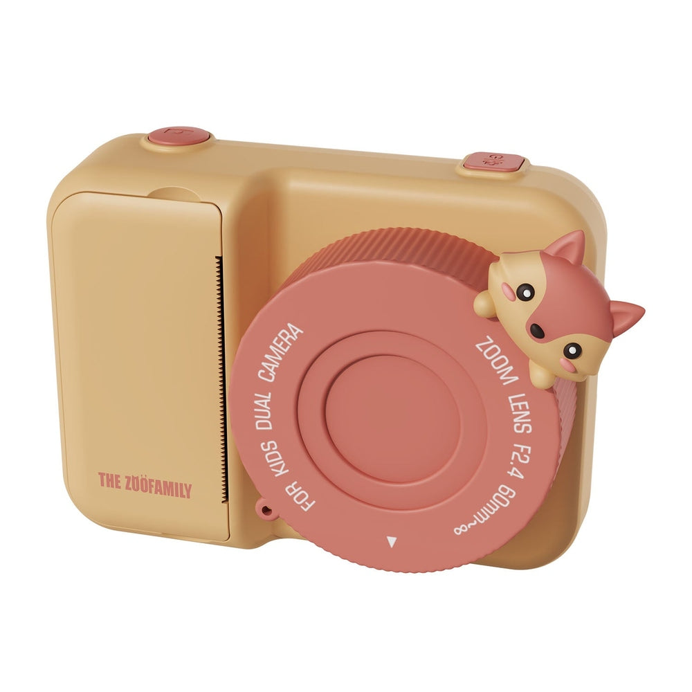 The Zoofamily Zoo Print - Fox | Kindercamera Met Instant Printing