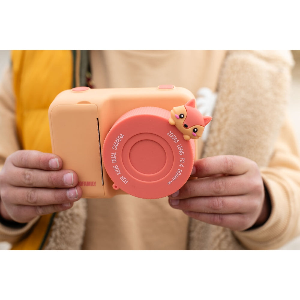The Zoofamily Zoo Print - Fox | Kindercamera Met Instant Printing
