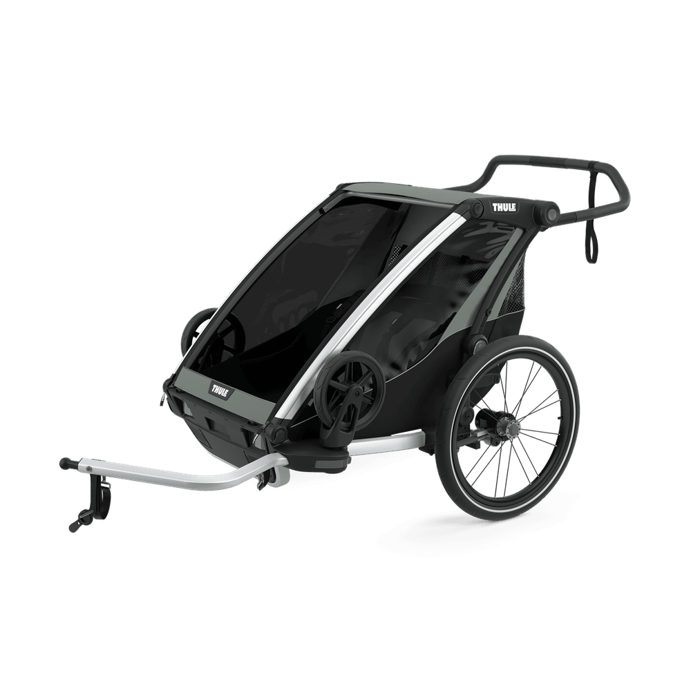 Thule Chariot Lite Double - Dubbelzits Multisport-Fietstrailer - Agave Groen