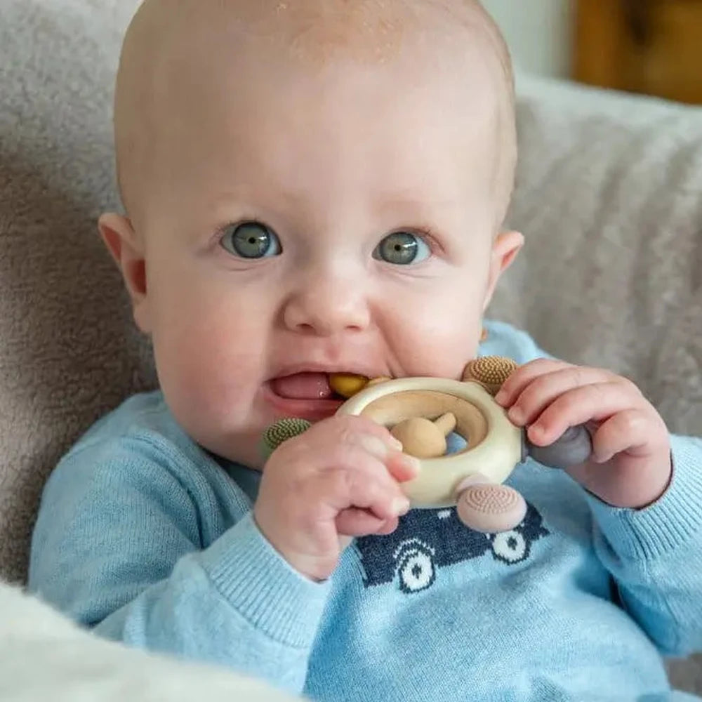 Tickit Bijtring Dental - Multicolor Roze