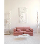 Wigiwama Zetel Set - Guava Pink Settee