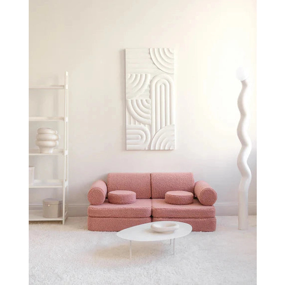 Wigiwama Zetel Set - Guava Pink Settee