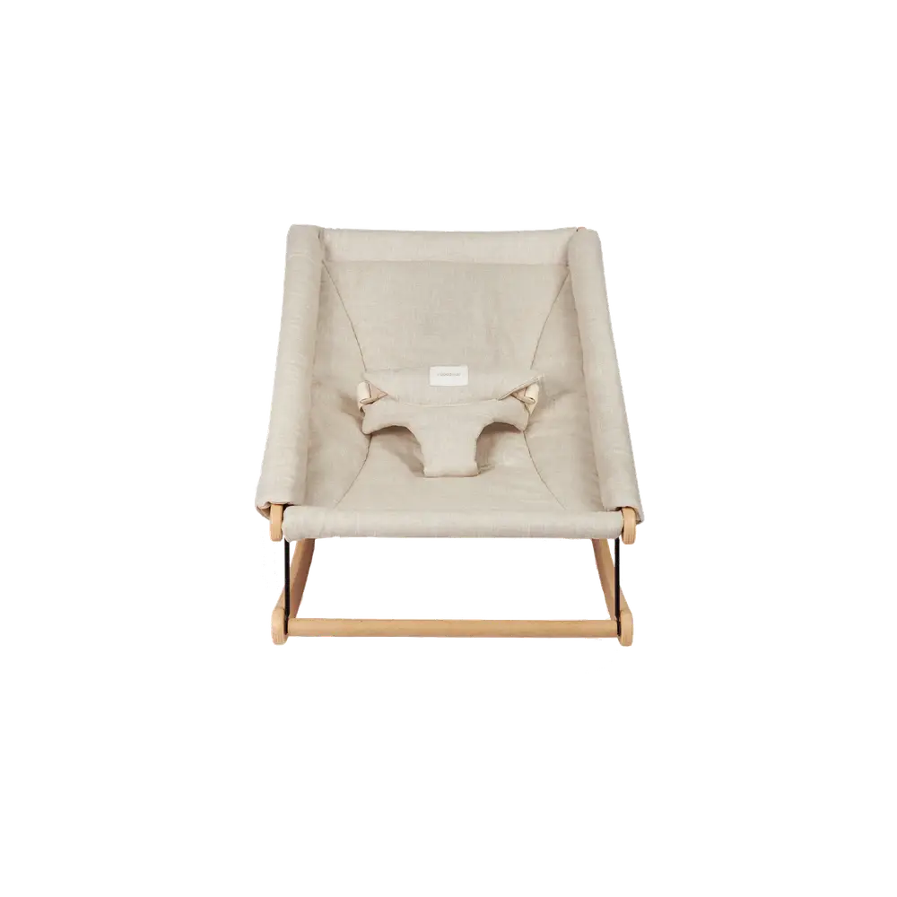 Wipstoeltje - Rocking Baby Bouncer - Lin Français Greige