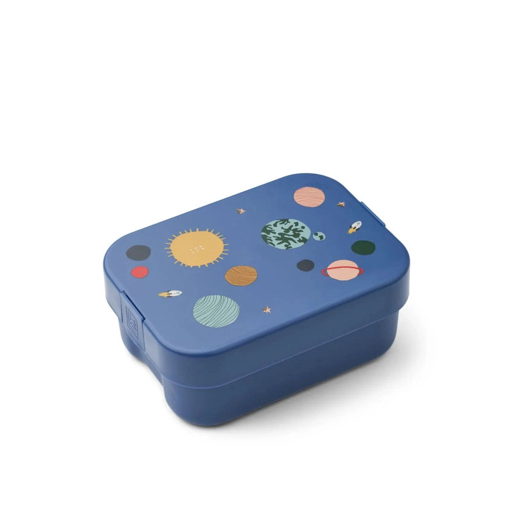 Liewood Kamil Broodtrommel / Lunchbox - Universe / Classic Navy