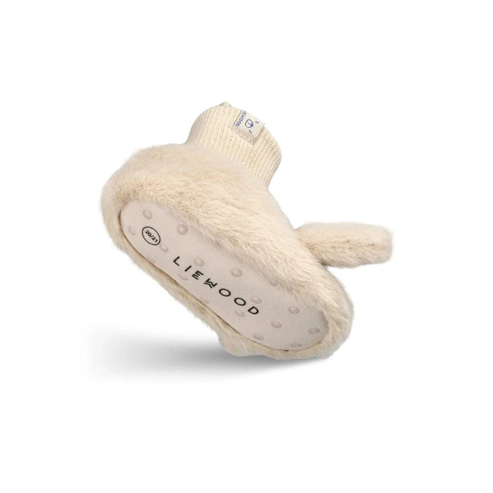 Liewood Beth Bear Plush Slipper - Mist