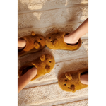 Liewood Aviaja Bear Slippers - Golden Caramel