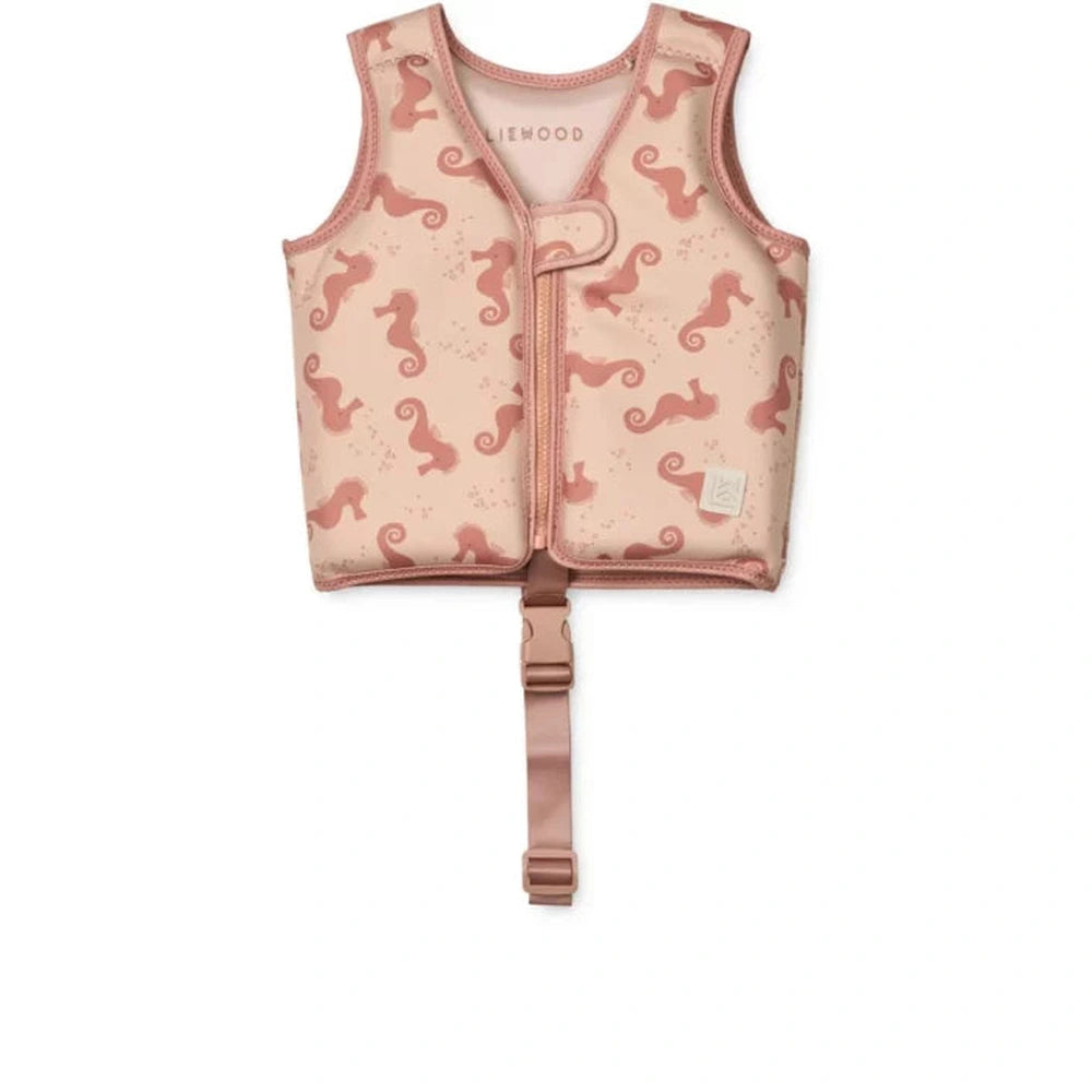 Liewood Zwemvest - Sea Hors Apple Blossom 1-2 jaar 11-15kg