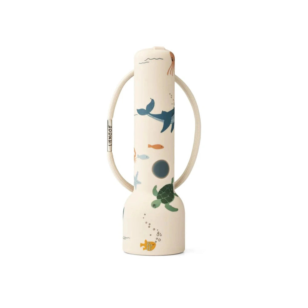 Liewood Gry Oplaadbare Zaklamp Voor Kinderen - Sea Creature / Sandy