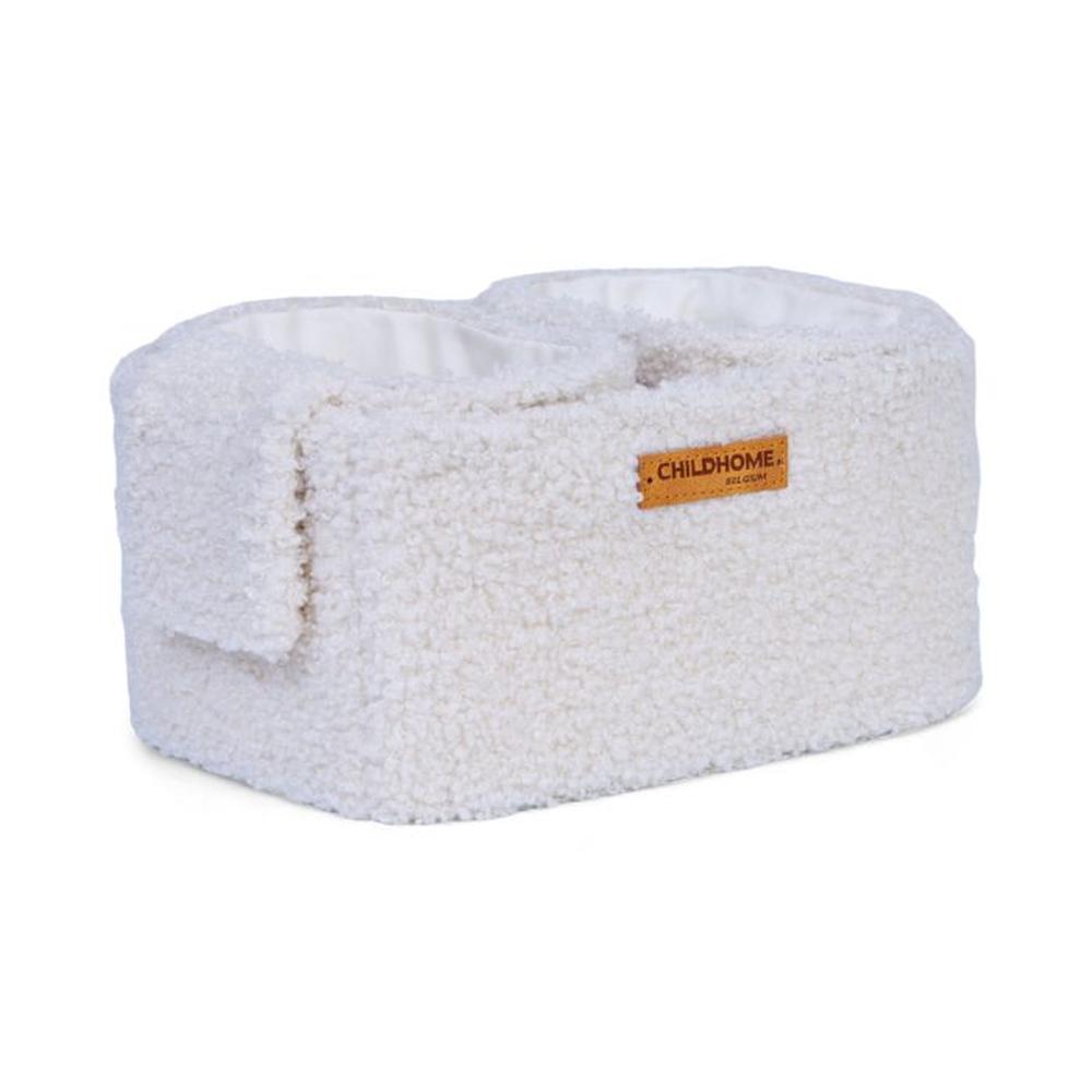 Childhome Set Van 3 Hangmandjes - 21X14X10cm + 14X10X10cm - Teddy Ecru
