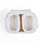 Childhome Set Van 3 Hangmandjes - 21X14X10cm + 14X10X10cm - Teddy Ecru