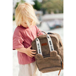 Childhome Rugzak Mini Club - Teddy Zacht Bruin
