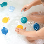 Quutopia - Jeu de pêche autocollants pour le bain - Deep Sea