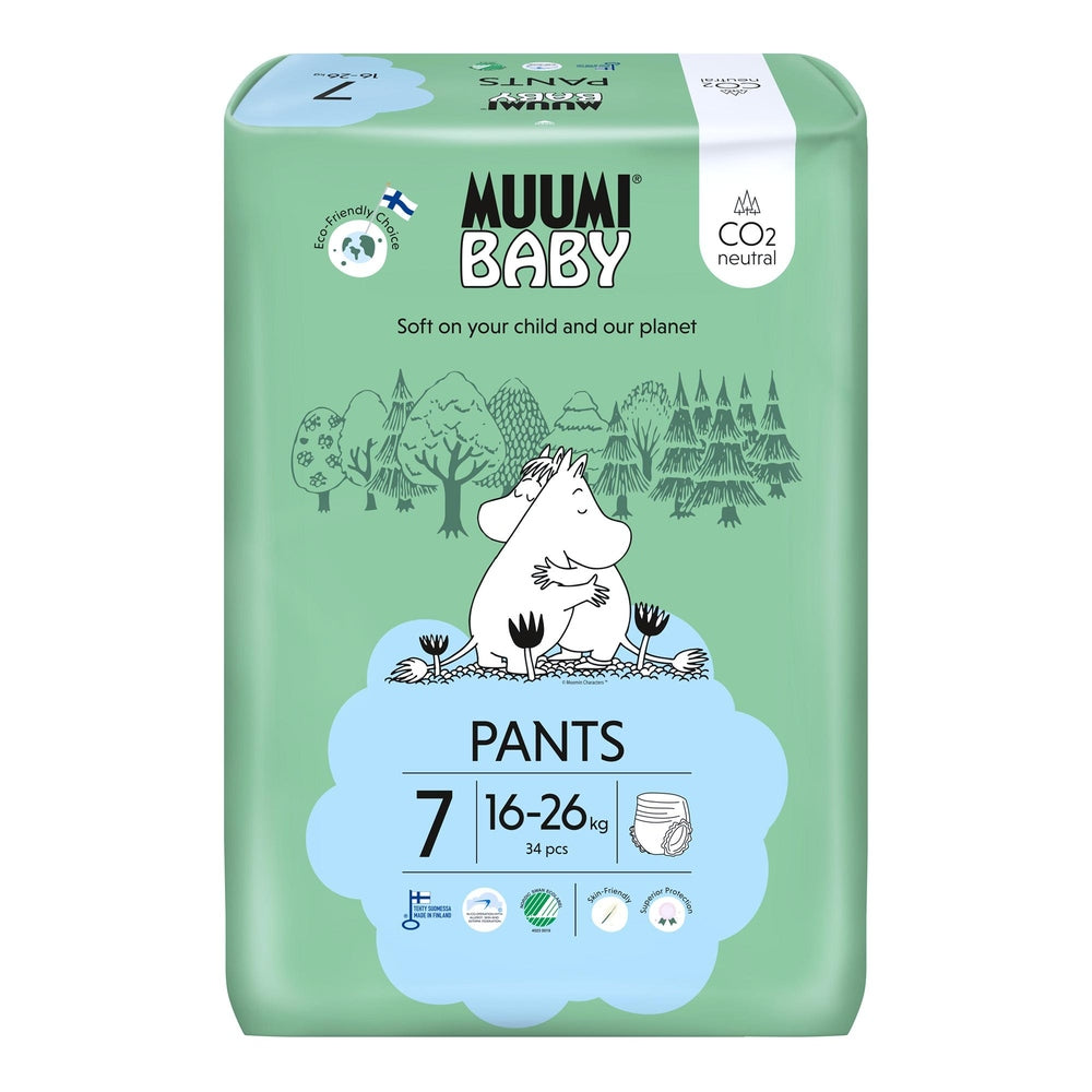Muumi Baby luierbroekjes maat 7 34 st. 16-26 kg