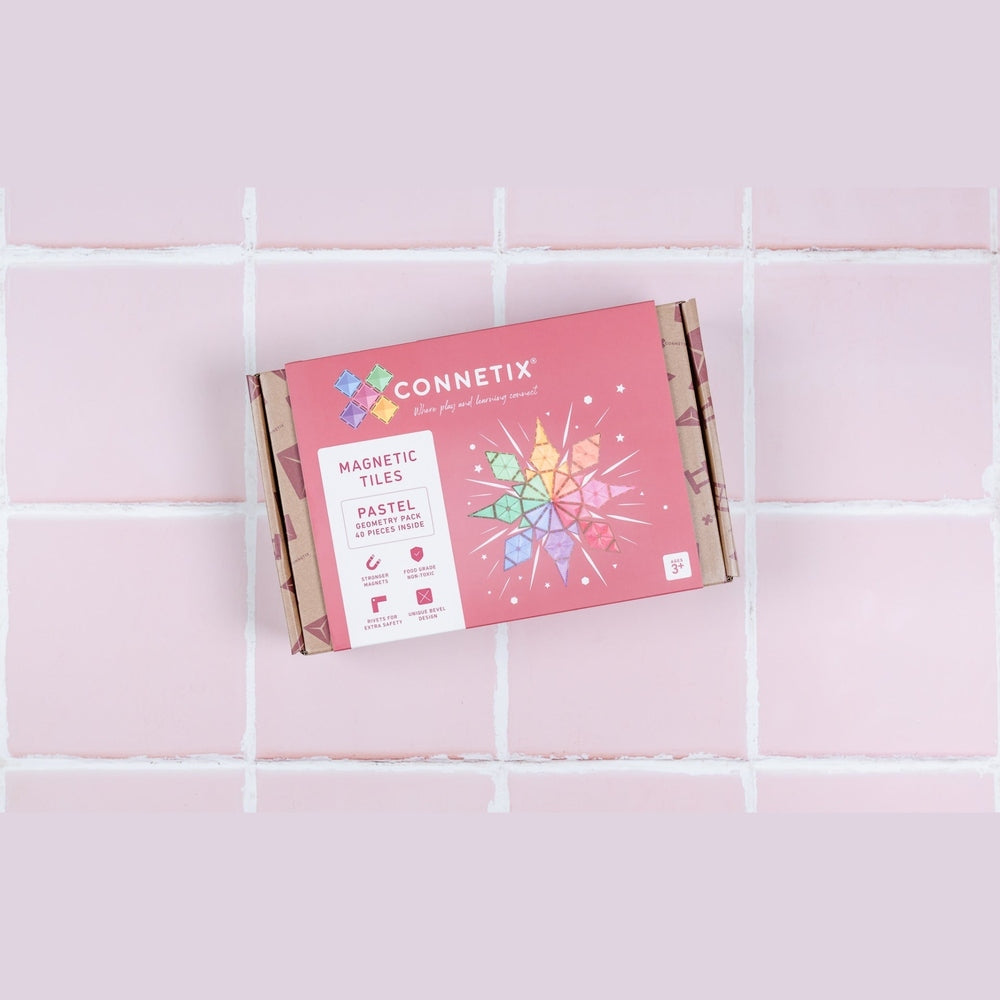 Connetix Geometry Pack Pastel | 48 Onderdelen