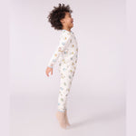 Petit Bateau Kinderpyjama In Tubic Met Ontbijtprint