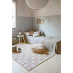 Lorenal Canals Poef Vichy Rose