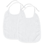 Basic Slabbetje 2 pack WIT