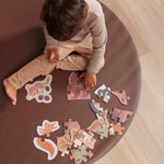 SET VAN 7 PUZZELS - NOORDSE DIEREN