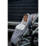 BUGGY VOETENZAK WAFEL/TEDDY OSLO STEEL GREY/PEBBLE