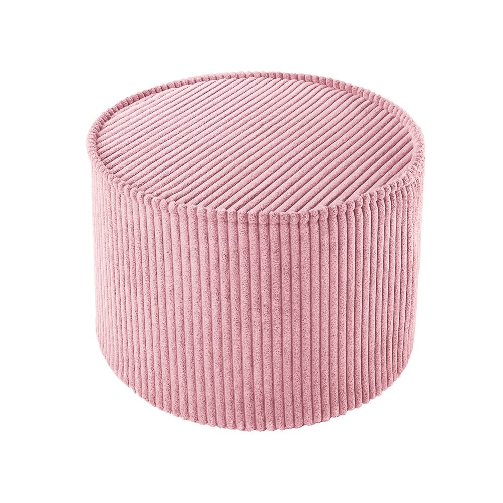 Pink Mousse Pouffe